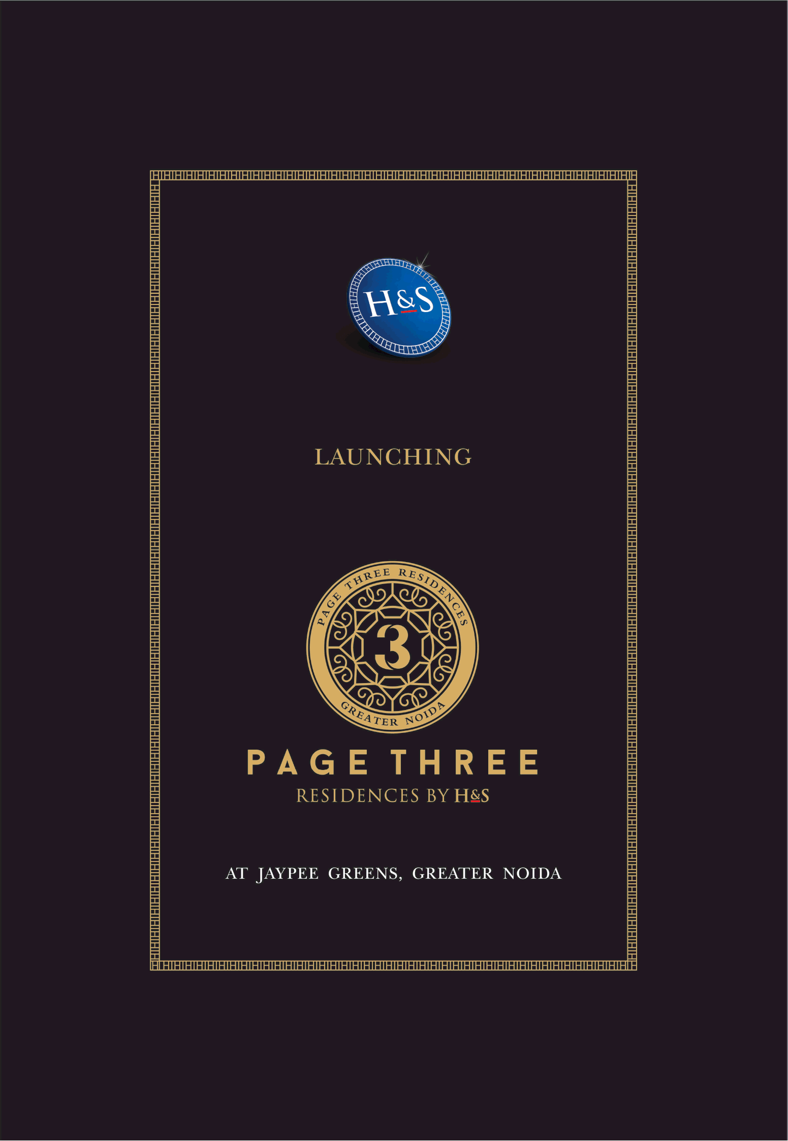 Launching Page Three Residences by H&S Group in Greater Noida